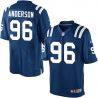 Cheap Henry Anderson Colts Youth Jersey From China Blue Game #96