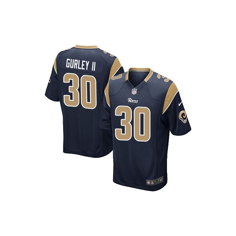 Cheap Todd Gurley II Rams Youth Jersey From China Blue Game #30