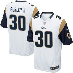 Cheap Todd Gurley II Rams Youth Jersey From China White Game #30