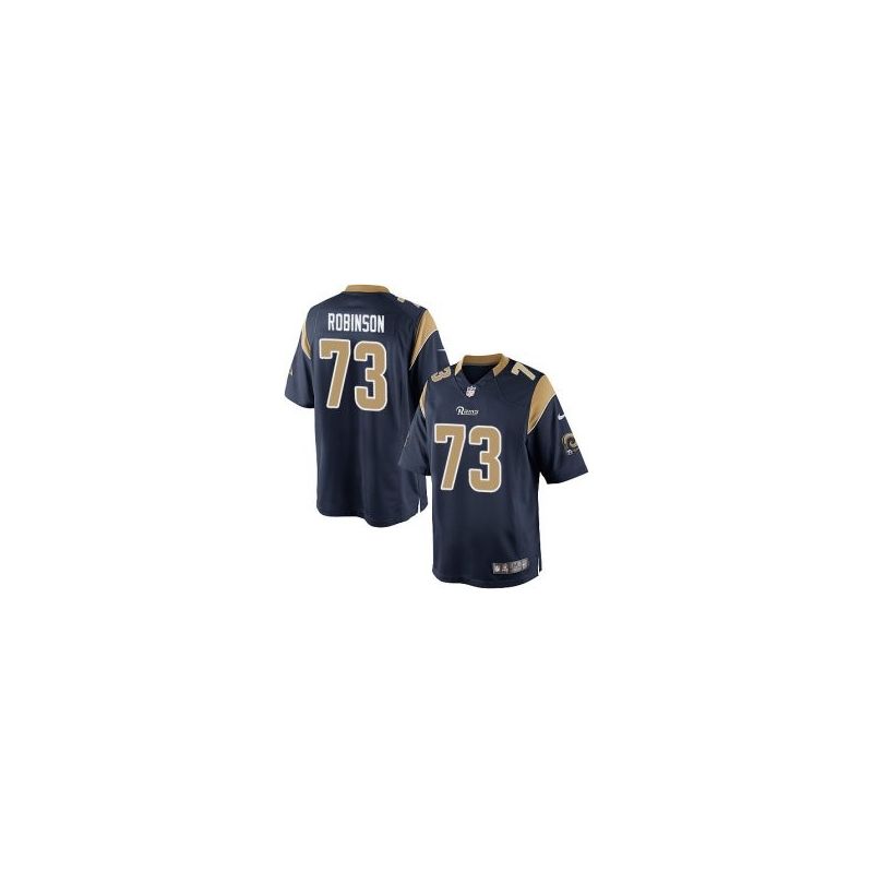 Cheap Greg Robinson Rams Youth Jersey From China Blue Game #73