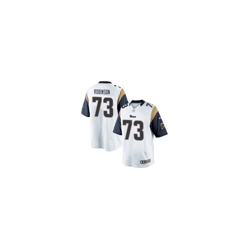 Cheap Greg Robinson Rams Youth Jersey From China White Game #73