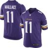 Cheap Mike Wallace Vikings Youth Jersey From China Purple Game #11