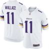 Cheap Mike Wallace Vikings Youth Jersey From China White Game #11