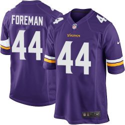 Cheap Chuck Foreman Vikings Youth Jersey From China Purple Game #44