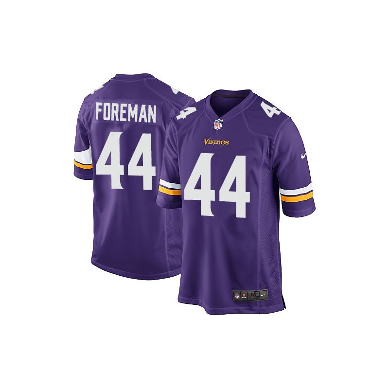 Cheap Chuck Foreman Vikings Youth Jersey From China Purple Game #44