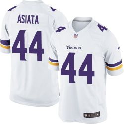 Cheap Matt Asiata Vikings Youth Jersey From China White Game #44