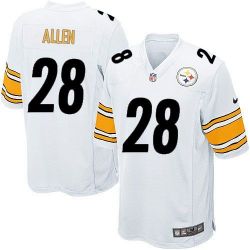 Cheap Cortez Allen Steelers Youth Jersey From China White Game #28