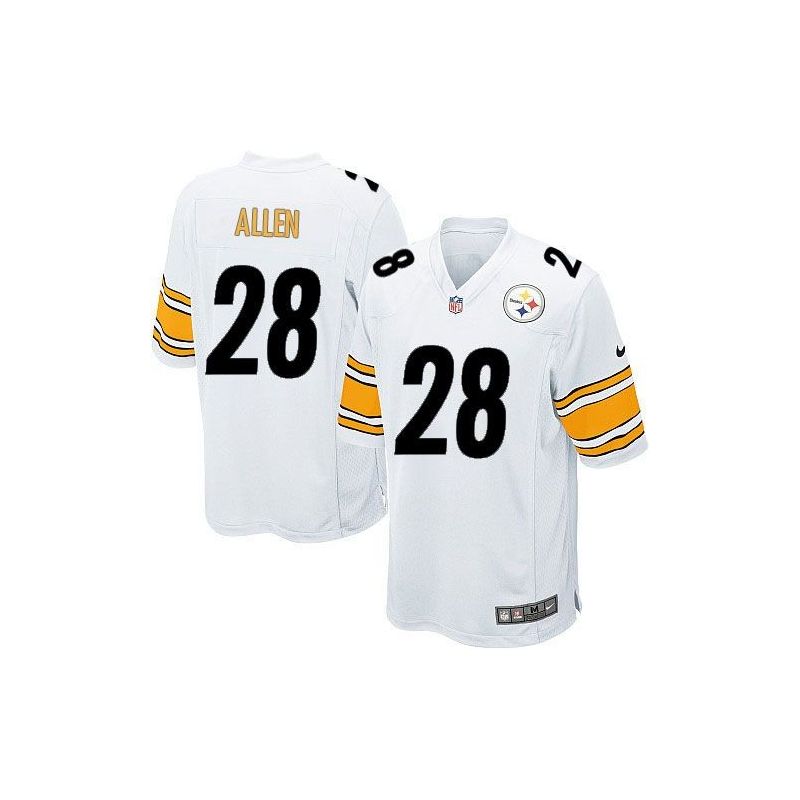 Cheap Cortez Allen Steelers Youth Jersey From China White Game #28