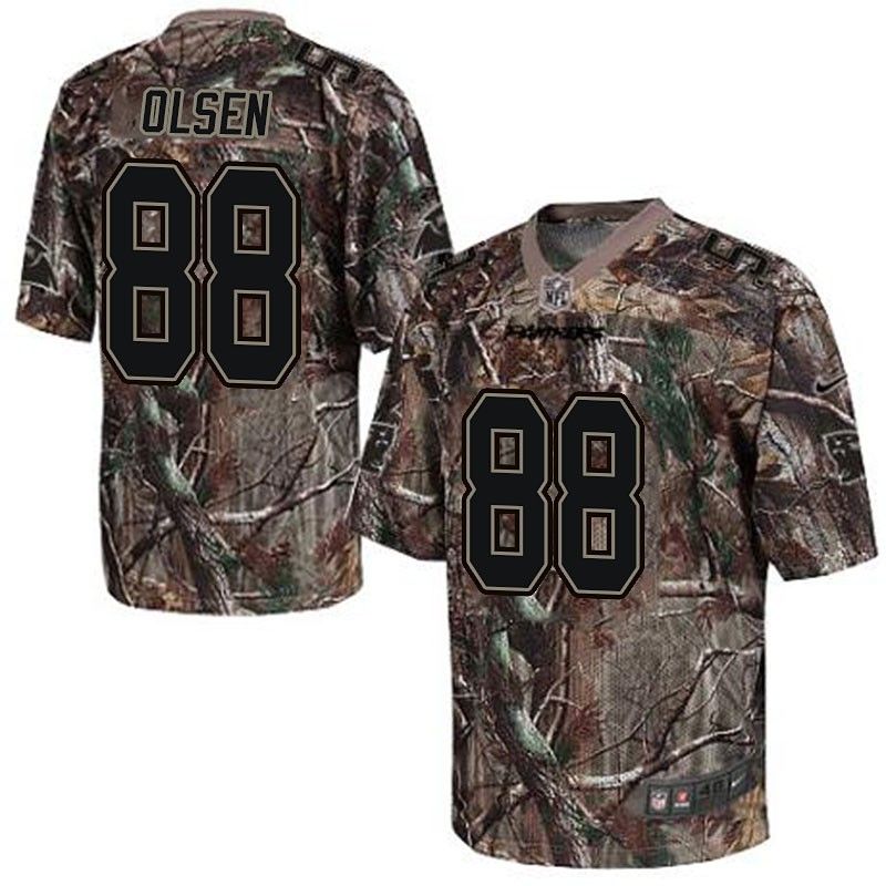 Cheap Greg Olsen Panthers Jersey From China Camo #88