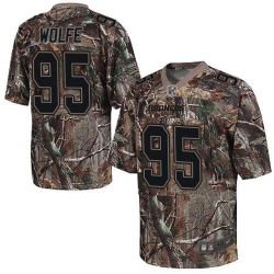 Cheap Derek Wolfe Broncos Jersey From China Camo #95