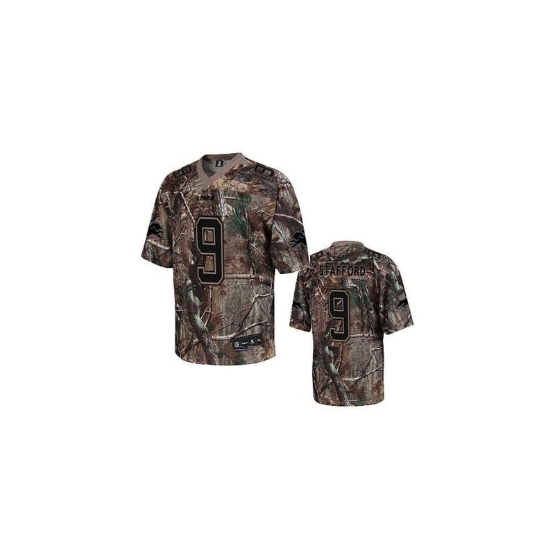 Cheap Matthew Stafford Lions Jersey From China Camo #9