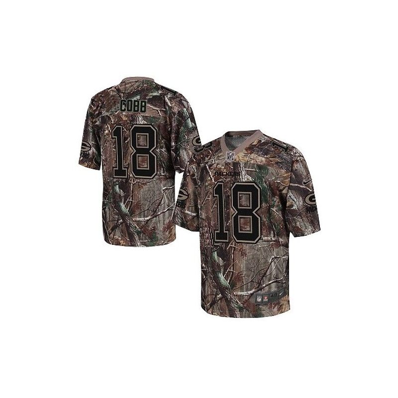 Cheap Green Randall Cobb Packers Jersey From China Camo #18