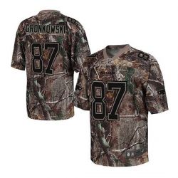 Cheap New Rob Gronkowski Patriots Jersey From China Camo #87