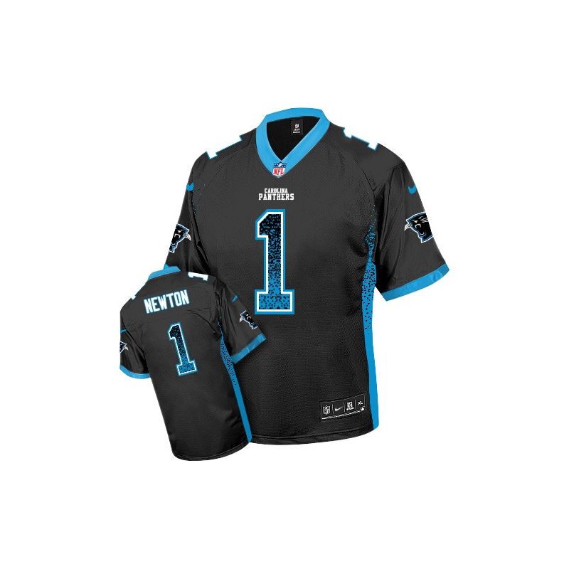 Cheap Cam Newton Panthers Jersey From China Black Drift Fashion I #1