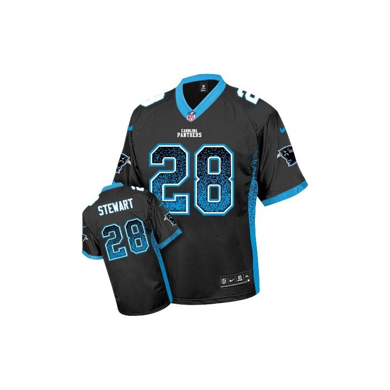 Cheap Jonathan Stewart Panthers Jersey From China Black Drift Fashion I #28