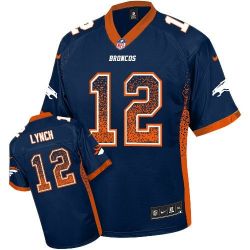 Cheap Paxton Lynch Broncos Jersey From China Blue Drift Fashion I #12