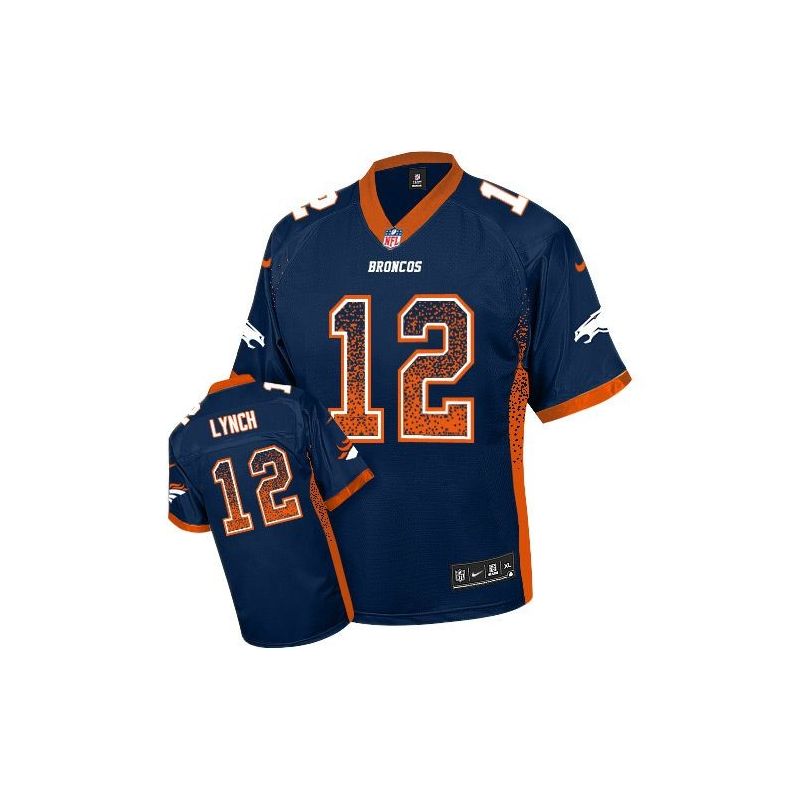 Cheap Paxton Lynch Broncos Jersey From China Blue Drift Fashion I #12