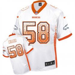 Cheap Von Miller Broncos Jersey From China White Drift Fashion I #58