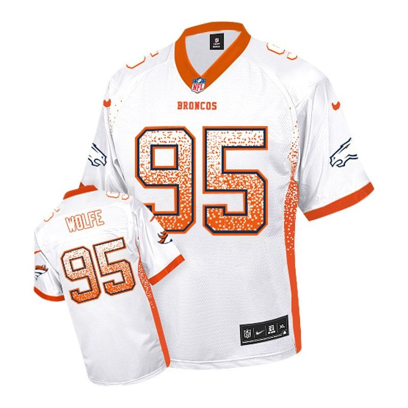 Cheap Derek Wolfe Broncos Jersey From China White Drift Fashion I #95