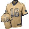 Cheap Jared Goff Rams Jersey From China Gold Drift Fashion I #16