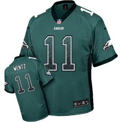 Cheap Carson Wentz Eagles Jersey From China Green Drift Fashion I #11