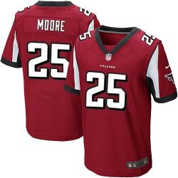 Cheap William Moore Falcons Jersey From China Red Elite #25