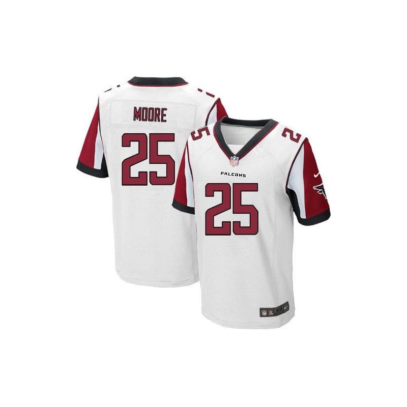 Cheap William Moore Falcons Jersey From China White Elite #25