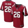 Cheap Tevin Coleman Falcons Jersey From China Red Elite #26