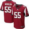 Cheap Paul Worrilow Falcons Jersey From China RED Elite #55