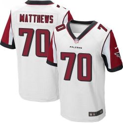 Cheap Jake Matthews Falcons Jersey From China White Elite #70