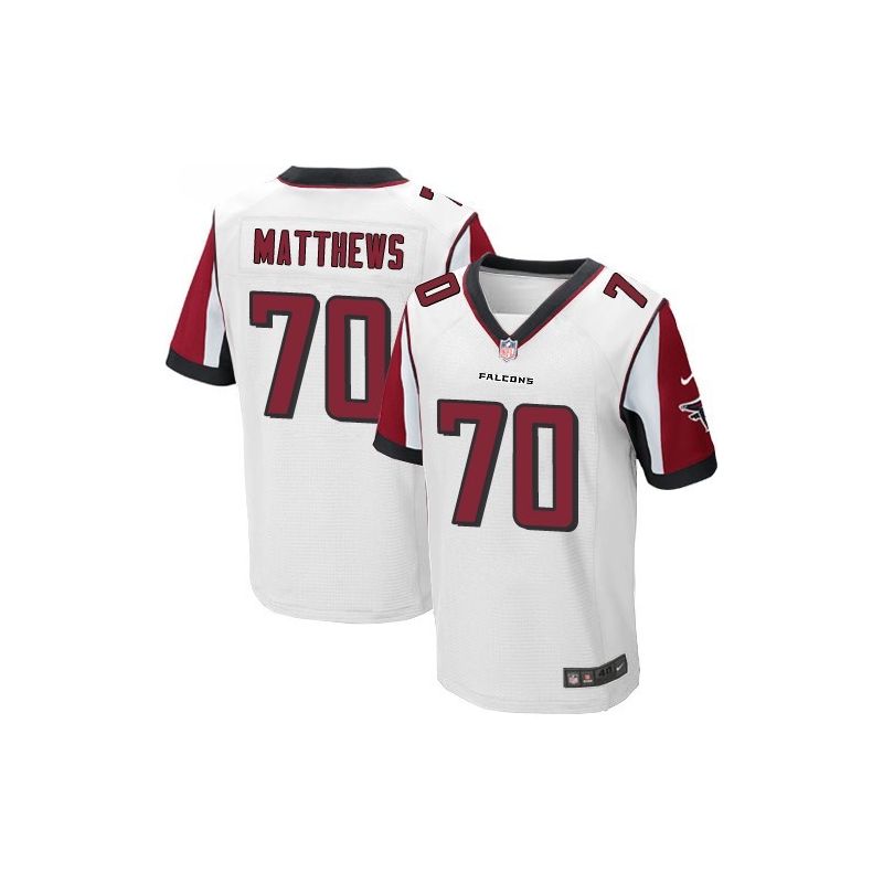 Cheap Jake Matthews Falcons Jersey From China White Elite #70
