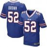 Cheap Preston Brown Bills Jersey From China Blue Elite #52