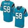 Cheap Thomas Davis Sr Panthers Jersey From China Blue Elite #58