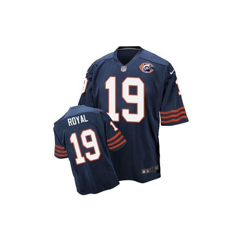 Cheap Eddie Royal Bears Jersey From China Navy Retro Elite #19