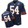 Cheap Brian Urlacher Bears Jersey From China Navy Retro Elite #54