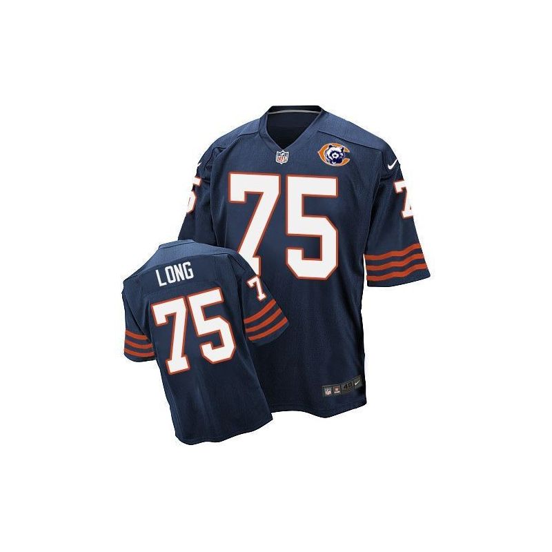 Cheap Kyle Long Bears Jersey From China Navy Retro Elite #75