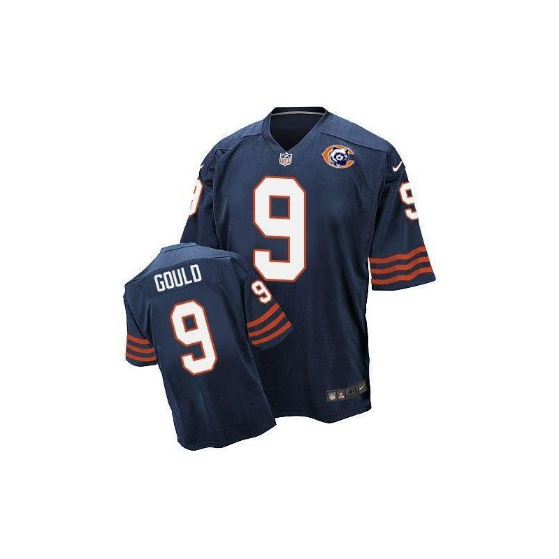 Cheap Robbie Gould Bears Jersey From China Navy Retro Elite #9