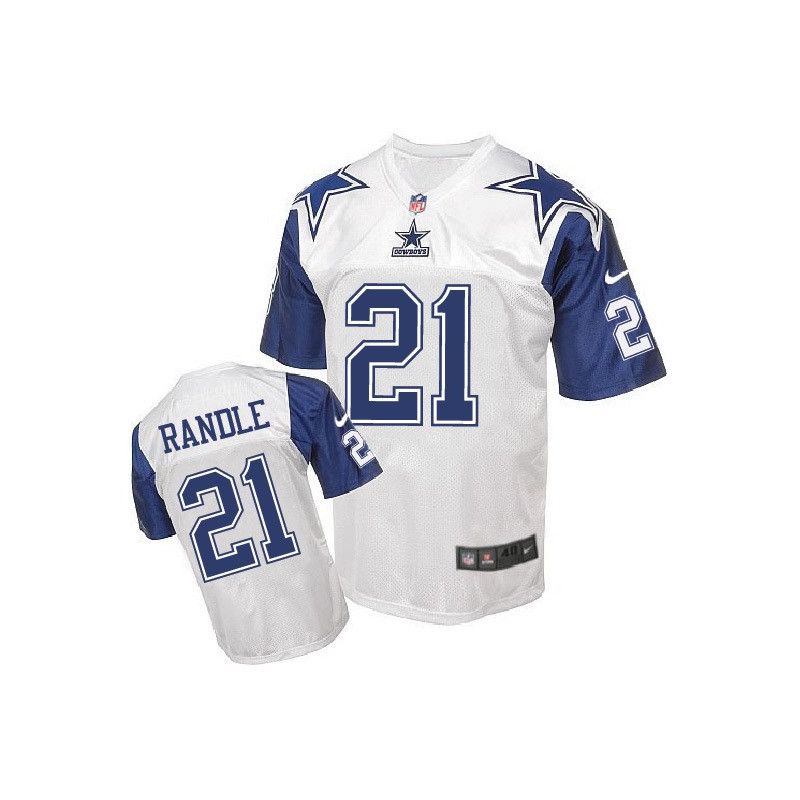 Cheap Joseph Randle Cowboys Jersey From China White Retro Elite #21