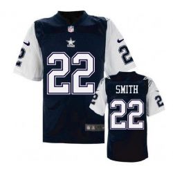 Cheap Emmitt Smith Cowboys Jersey From China Navy Retro Elite #22