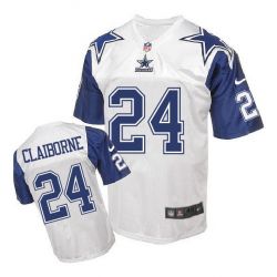 Cheap Morris Claiborne Cowboys Jersey From China White Retro Elite #24