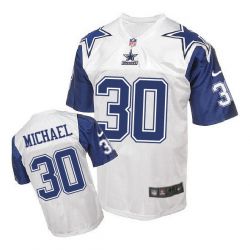 Cheap Christine Michael Cowboys Jersey From China White Retro Elite #30