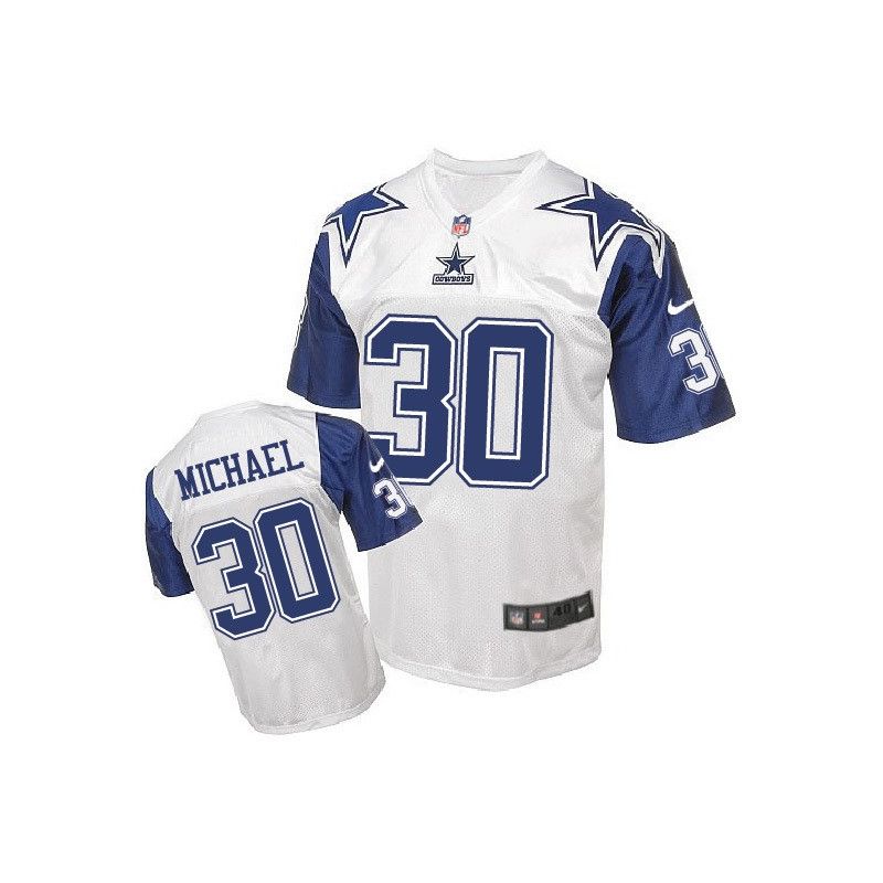 Cheap Christine Michael Cowboys Jersey From China White Retro Elite #30