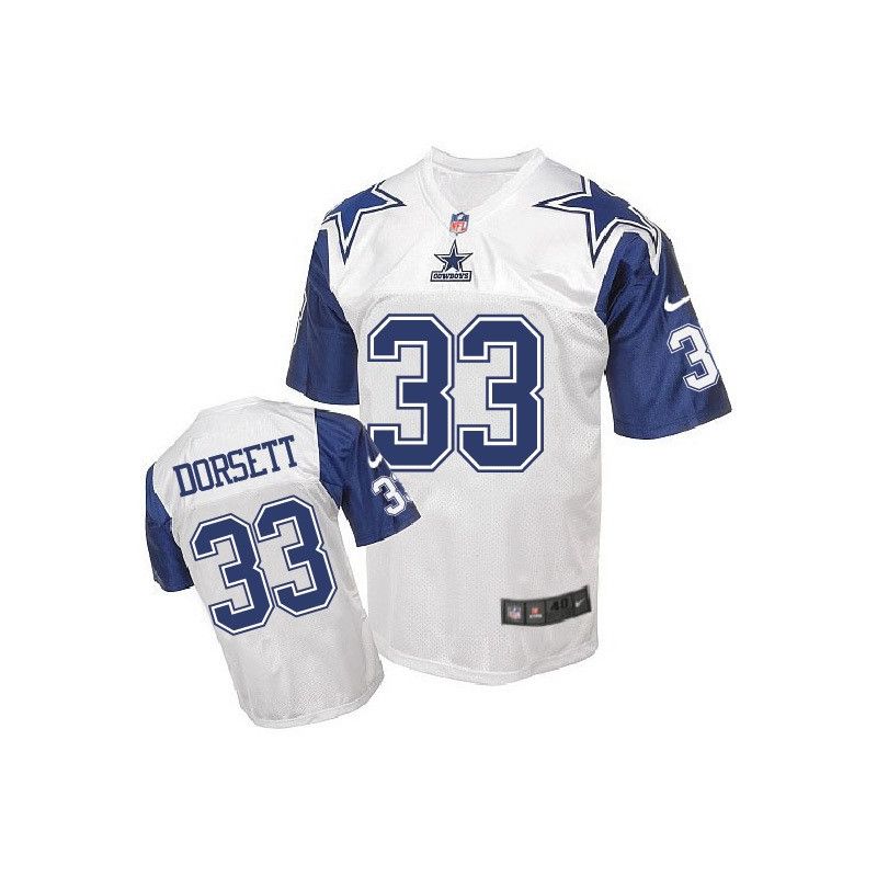 Cheap Tony Dorsett Cowboys Jersey From China White Retro Elite #33