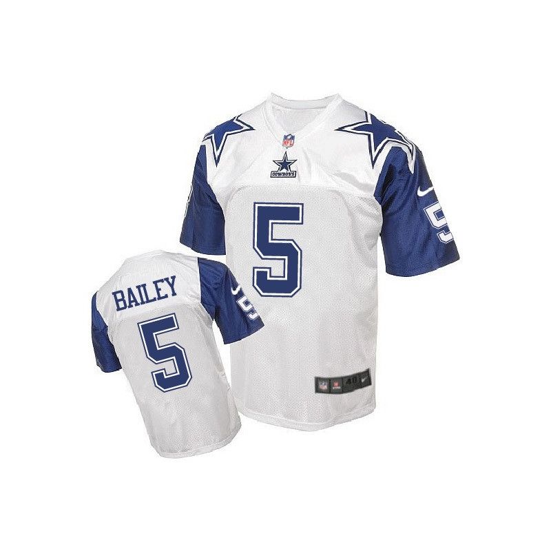 Cheap Dan Bailey Cowboys Jersey From China White Retro Elite #5