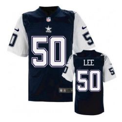 Cheap Sean Lee Cowboys Jersey From China Navy Retro Elite #50