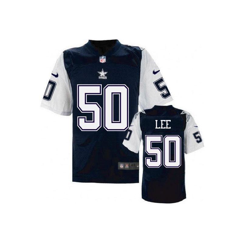 Cheap Sean Lee Cowboys Jersey From China Navy Retro Elite #50