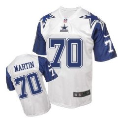 Cheap Zack Martin Cowboys Jersey From China White Retro Elite #70