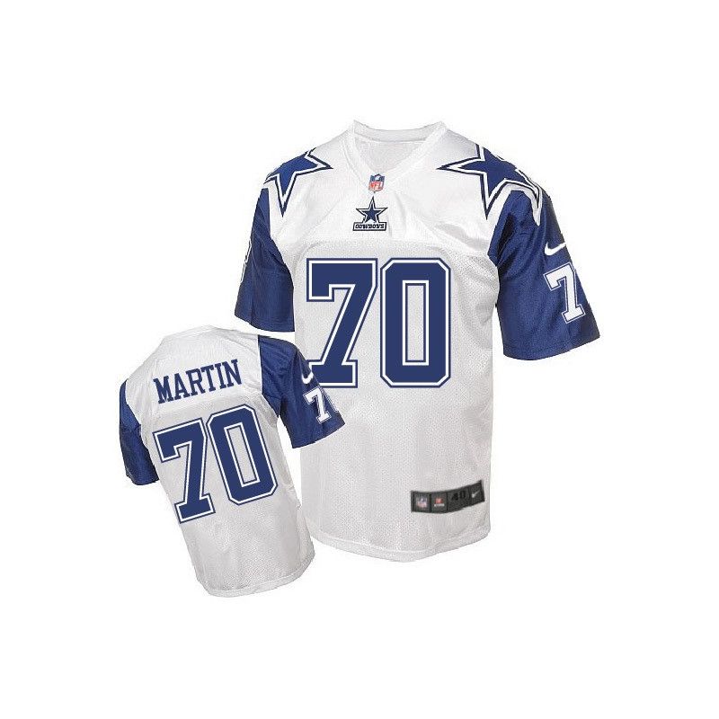 Cheap Zack Martin Cowboys Jersey From China White Retro Elite #70