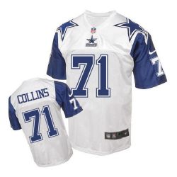 Cheap Lael Collins Cowboys Jersey From China White Retro Elite #71