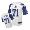 Cheap Lael Collins Cowboys Jersey From China White Retro Elite #71